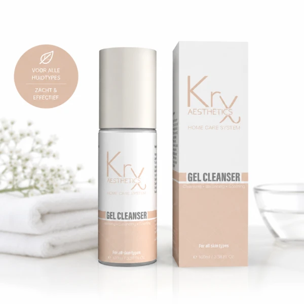 KRX Gel Cleanser 100 ml – Zachte Diep Reinigende Gezichtsreiniger voor Alle Huidtypen